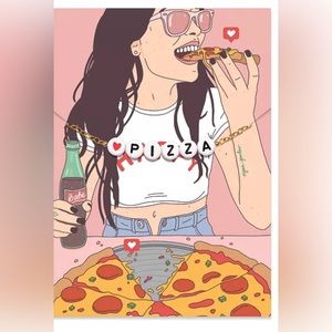 Candier chain I Love Pizza Bracelet